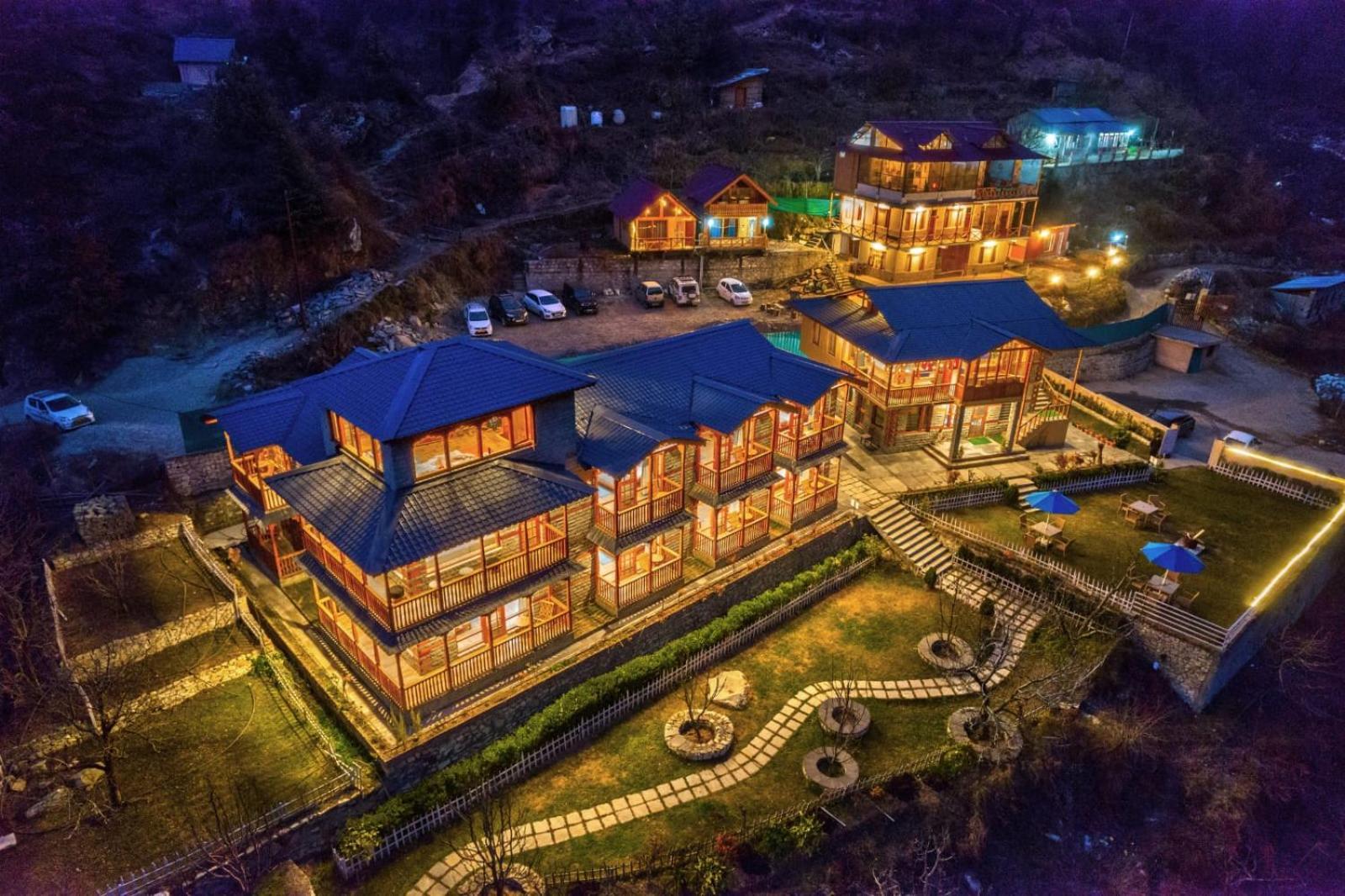 8Fold By Larisa, Jibhi Hotel Bagian luar foto