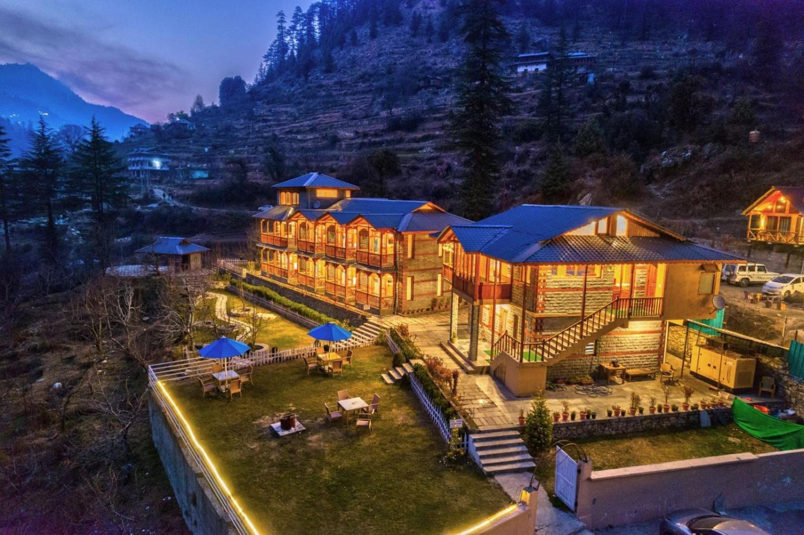 8Fold By Larisa, Jibhi Hotel Bagian luar foto